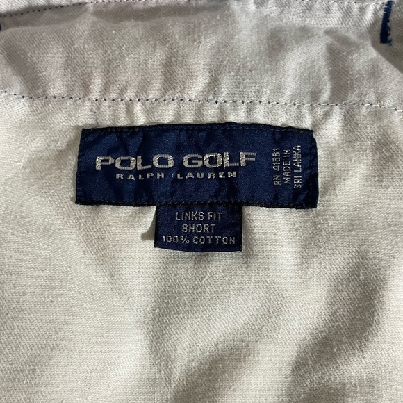 Polo Men's Plaid Golf Shorts Links Fit Size 36 - Picture 3 of 3